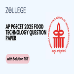 AP PGECET 2025 Food Technology Question Paper with Solution PDF